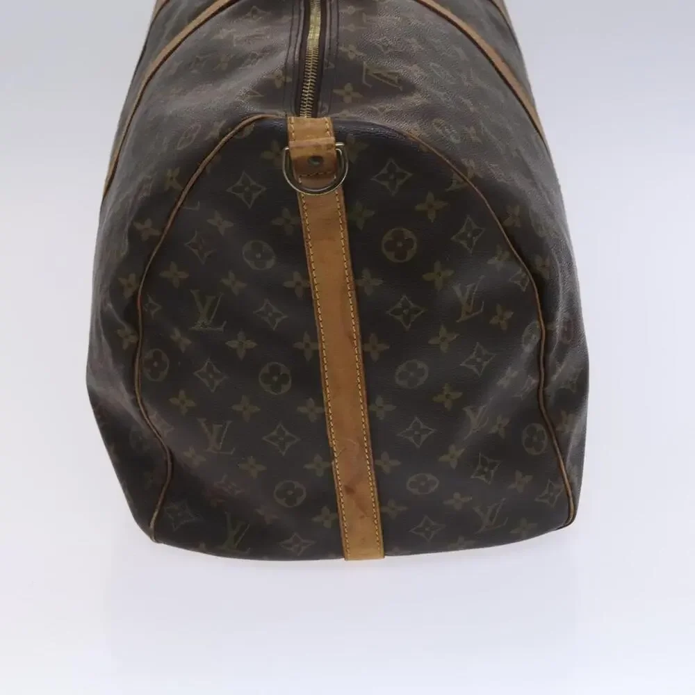 LOUIS VUITTON Monogram Keepall Bandouliere 60 Boston Bag M41412
